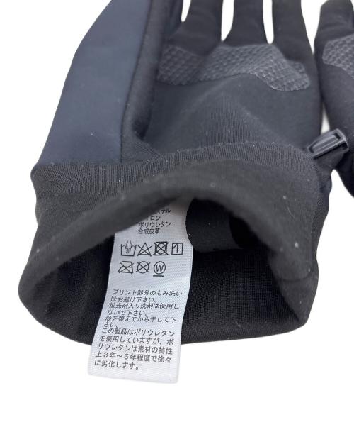 THE NORTH FACE（ザ ノース フェイス）THE NORTH FACE (ザ ノース フェイス) ウインドストッパーイーチップグローブ ブラックの古着・服飾アイテム