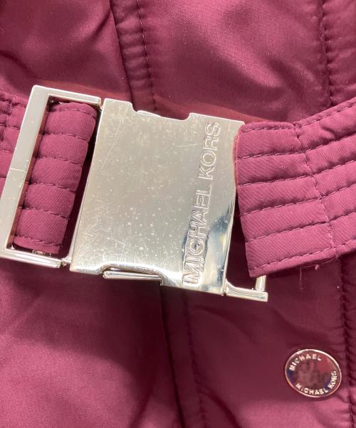 MICHAEL KORS（マイケル・コース）MICHAEL KORS (マイケル・コース) 中綿ジャケット ボルドー サイズ:Sの古着・服飾アイテム