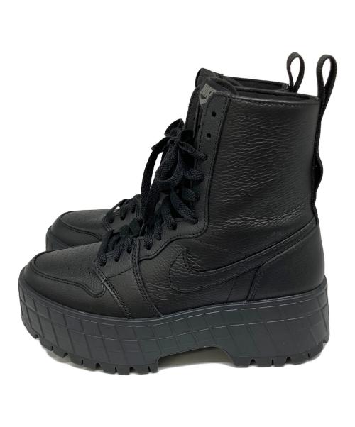 NIKE（ナイキ）NIKE (ナイキ) ハイカットスニーカー ブラック サイズ:24cmの古着・服飾アイテム