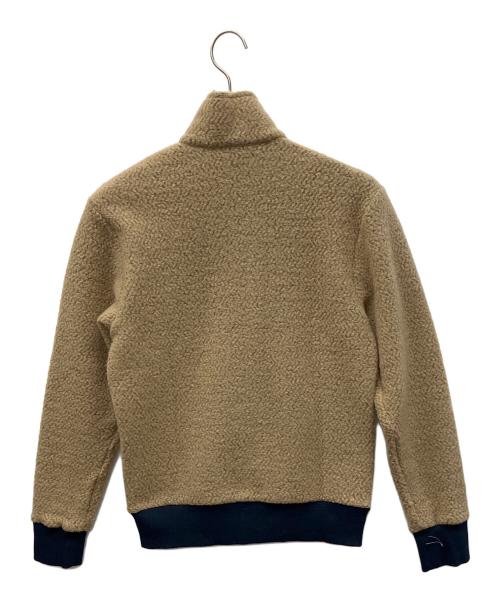 Patagonia（パタゴニア）Patagonia (パタゴニア) フリースジャケット ベージュ×ネイビー サイズ:XSの古着・服飾アイテム