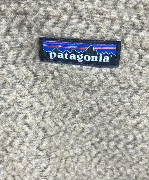 Patagonia（パタゴニア）Patagonia (パタゴニア) フリースジャケット ベージュ×ネイビー サイズ:XSの古着・服飾アイテム