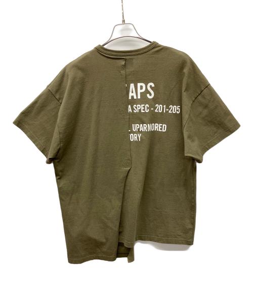 WTAPS（ダブルタップス）WTAPS (ダブルタップス) 半袖カットソー オリーブ サイズ:XLの古着・服飾アイテム