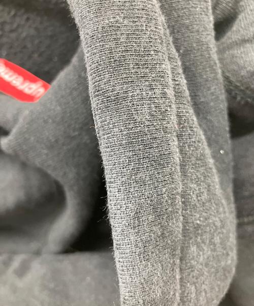 SUPREME（シュプリーム）SUPREME (シュプリーム) Perforated Leather Hooded Sweatshirt ブラック サイズ:Medium0の古着・服飾アイテム