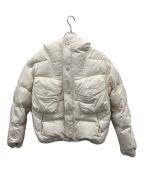 FRIZM WORKSフリズムワークス）の古着「ダウンジャケット」｜ベージュ
