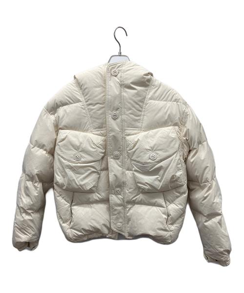 FRIZM WORKS（フリズムワークス）FRIZM WORKS (フリズムワークス) ダウンジャケット ベージュ サイズ:Mの古着・服飾アイテム