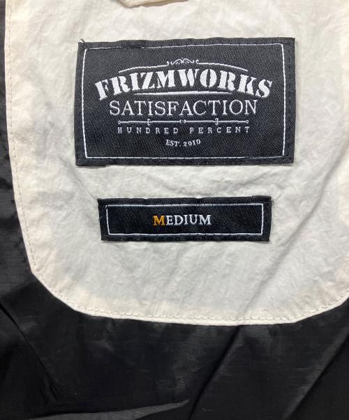 FRIZM WORKS（フリズムワークス）FRIZM WORKS (フリズムワークス) ダウンジャケット ベージュ サイズ:Mの古着・服飾アイテム
