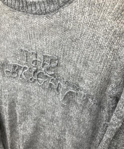 MAISON SPECIAL（メゾンスペシャル）MAISON SPECIAL (メゾンスペシャル) 薄手ニット グレー サイズ:Freeの古着・服飾アイテム