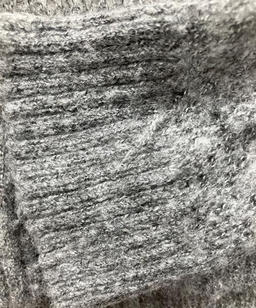 MAISON SPECIAL（メゾンスペシャル）MAISON SPECIAL (メゾンスペシャル) 薄手ニット グレー サイズ:Freeの古着・服飾アイテム