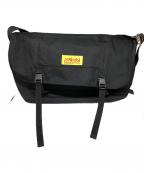 Manhattan Portageマンハッタンポーテージ）の古着「メッセンジャーバッグ」｜イエロー×ブラック