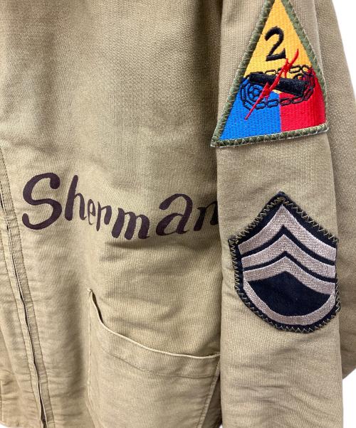 waiper（ワイパー）waiper (ワイパー) ミリタリージャケット オリーブ サイズ:42Rの古着・服飾アイテム