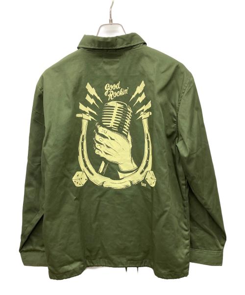 GOOD ROCKIN'（グッドロッキン）GOOD ROCKIN' (グッドロッキン) ブルゾン オリーブ サイズ:Lの古着・服飾アイテム