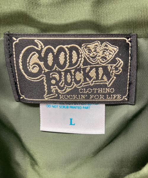 GOOD ROCKIN'（グッドロッキン）GOOD ROCKIN' (グッドロッキン) ブルゾン オリーブ サイズ:Lの古着・服飾アイテム