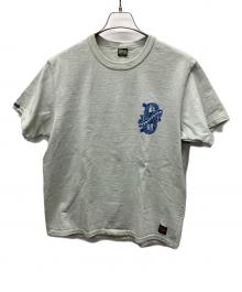 Deluxeware（デラックスウェア）の古着「半袖カットソー」｜ブルー