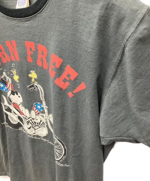 TOYS MCCOY（トイズマッコイ）TOYS MCCOY (トイズマッコイ) PEANUTS (ピーナッツ) 半袖カットソー グレー サイズ:XLの古着・服飾アイテム