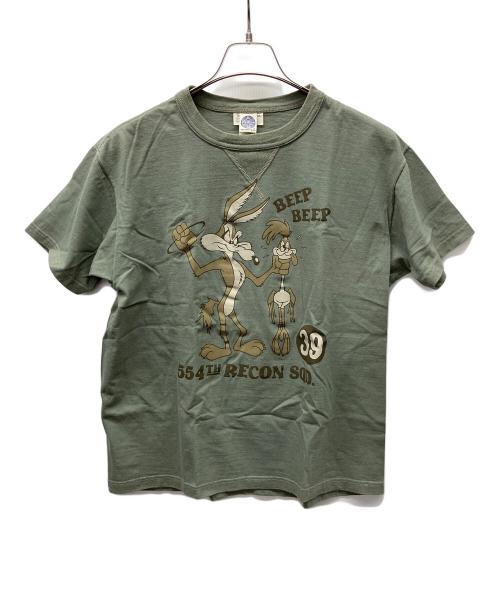 TOYS MCCOY（トイズマッコイ）TOYS MCCOY (トイズマッコイ) 半袖カットソー オリーブ サイズ:XLの古着・服飾アイテム