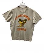 TOYS MCCOY×PEANUTSトイズマッコイ×ピーナッツ）の古着「半袖カットソー」｜ベージュ