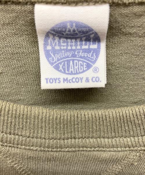 TOYS MCCOY（トイズマッコイ）TOYS MCCOY (トイズマッコイ) PEANUTS (ピーナッツ) 半袖カットソー オリーブ サイズ:XLの古着・服飾アイテム