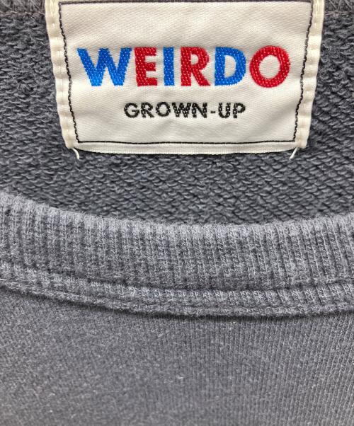 WEIRDO（ウィアード）WEIRDO (ウィアード) 半袖スウェット ブラック サイズ:Lの古着・服飾アイテム
