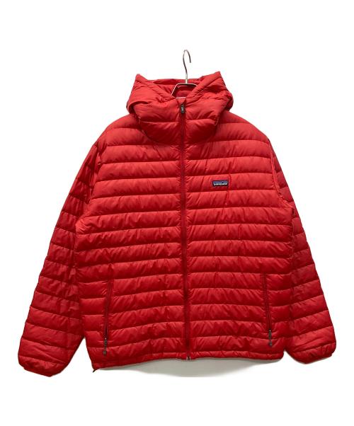 Patagonia（パタゴニア）Patagonia (パタゴニア) ダウンジャケット レッド サイズ:XLの古着・服飾アイテム