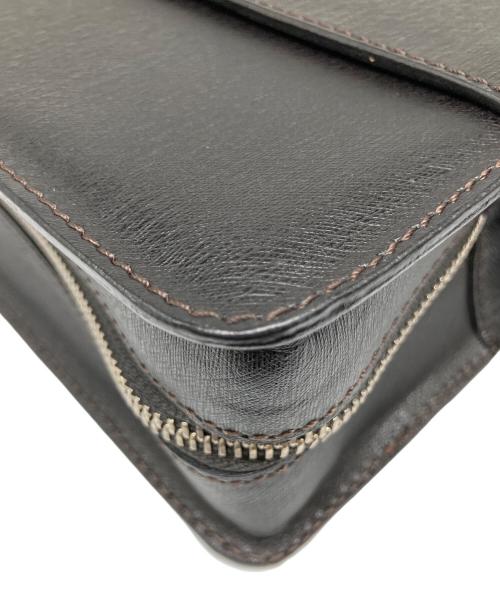 dunhill（ダンヒル）dunhill (ダンヒル) ショルダーバッグ ブラウンの古着・服飾アイテム