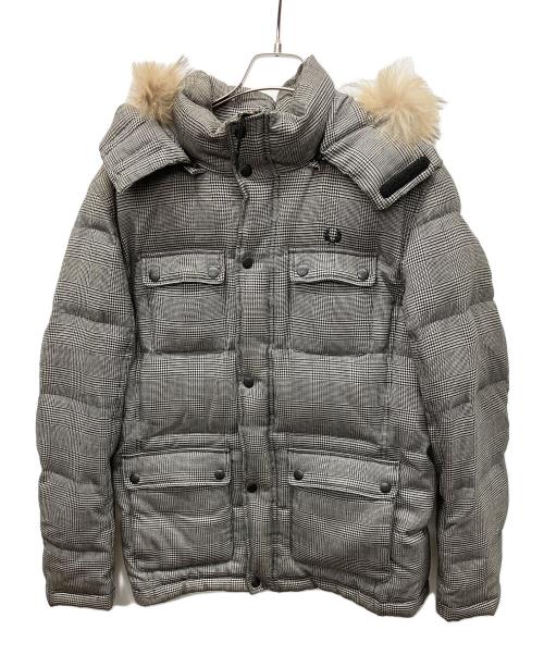 FRED PERRY（フレッドペリー）FRED PERRY (フレッドペリー) ダウンジャケット グレー サイズ:Lの古着・服飾アイテム
