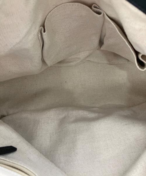 GUCCI（グッチ）GUCCI (グッチ) 2WAYバッグ ブラック×ベージュの古着・服飾アイテム