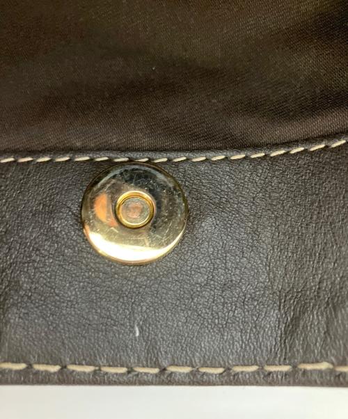 GUCCI（グッチ）GUCCI (グッチ) ハンドバッグ ブラック×ベージュの古着・服飾アイテム