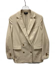 theory（セオリー）の古着「リネンジャケット」｜ベージュ