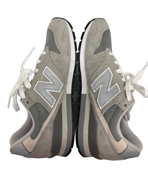 NEW BALANCE（ニューバランス）NEW BALANCE (ニューバランス) ローカットスニーカー グレー サイズ:23.5cmの古着・服飾アイテム