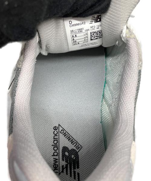 NEW BALANCE（ニューバランス）NEW BALANCE (ニューバランス) ローカットスニーカー グレー サイズ:23.5cmの古着・服飾アイテム