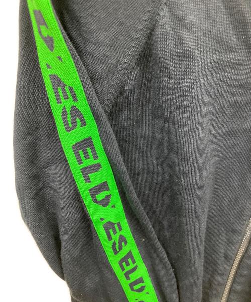 DIESEL（ディーゼル）DIESEL (ディーゼル) トラックジャケット ネイビー×グリーン サイズ:Lの古着・服飾アイテム