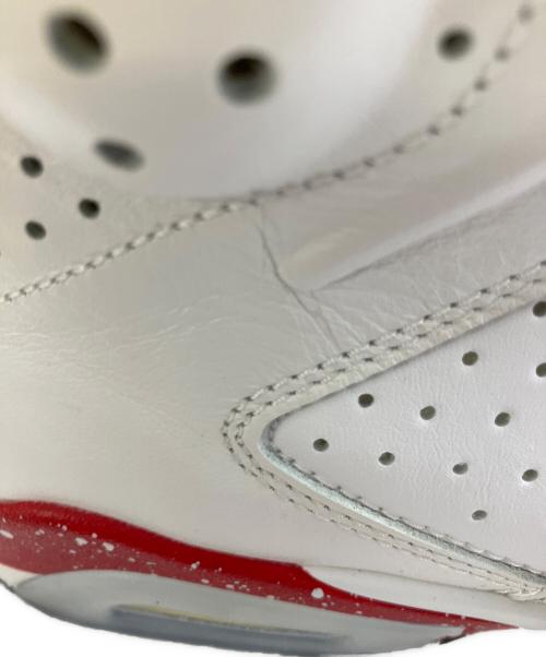 NIKE（ナイキ）NIKE (ナイキ) ハイカットスニーカー ホワイト×レッド サイズ:26.5cmの古着・服飾アイテム