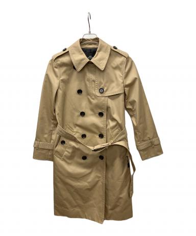 中古・古着通販】COACH (コーチ) トレンチコート ベージュ サイズ:S