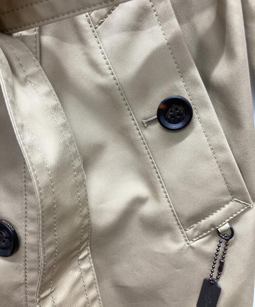 COACH（コーチ）COACH (コーチ) トレンチコート ベージュ サイズ:Sの古着・服飾アイテム