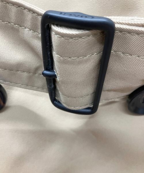 COACH（コーチ）COACH (コーチ) トレンチコート ベージュ サイズ:Sの古着・服飾アイテム