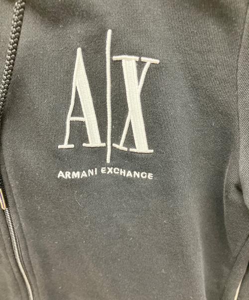 ARMANI EXCHANGE（アルマーニ エクスチェンジ）ARMANI EXCHANGE (アルマーニ エクスチェンジ) パーカー ブラック サイズ:Sの古着・服飾アイテム