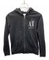 ARMANI EXCHANGE（アルマーニ エクスチェンジ）の古着「パーカー」｜ブラック