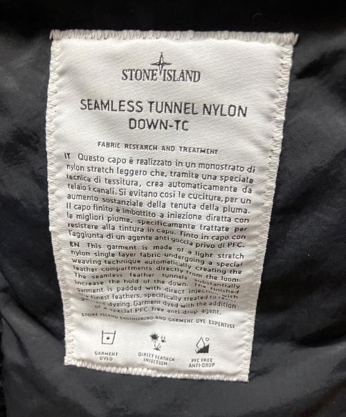 STONE ISLAND（ストーンアイランド）STONE ISLAND (ストーンアイランド) ダウンジャケット ブラック サイズ:Lの古着・服飾アイテム