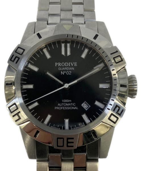 PRODIVE（プロダイブ）PRODIVE (プロダイブ) リストウォッチ ブラックの古着・服飾アイテム