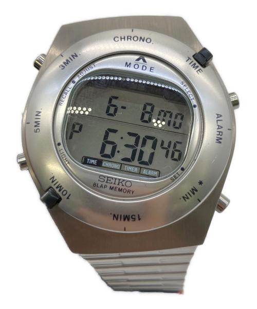 SEIKO（セイコー）SEIKO (セイコー) デジタルウォッチ シルバーの古着・服飾アイテム