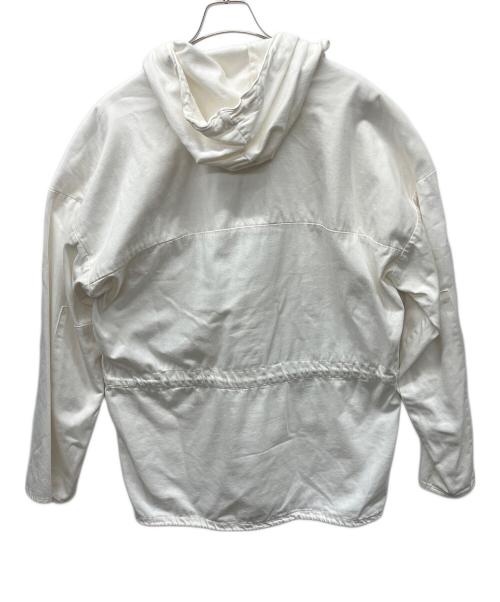 Canvas Co.（キャンバス）Canvas Co. (キャンバス) カーゴパーカー ホワイト サイズ:3の古着・服飾アイテム