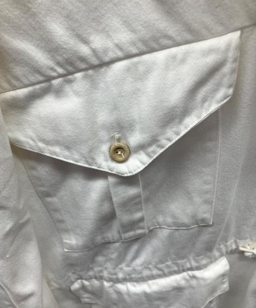 Canvas Co.（キャンバス）Canvas Co. (キャンバス) カーゴパーカー ホワイト サイズ:3の古着・服飾アイテム