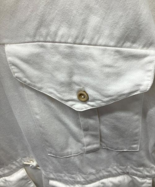 Canvas Co.（キャンバス）Canvas Co. (キャンバス) カーゴパーカー ホワイト サイズ:3の古着・服飾アイテム