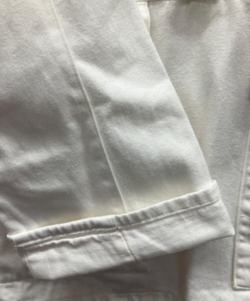 Canvas Co.（キャンバス）Canvas Co. (キャンバス) カーゴパーカー ホワイト サイズ:3の古着・服飾アイテム