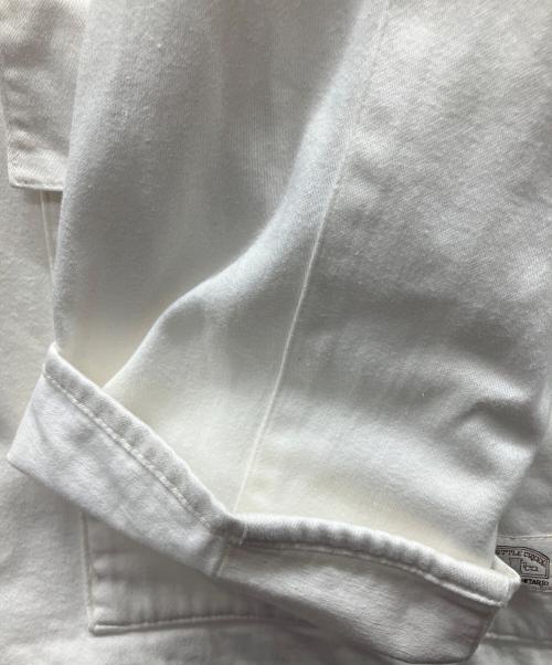 Canvas Co.（キャンバス）Canvas Co. (キャンバス) カーゴパーカー ホワイト サイズ:3の古着・服飾アイテム