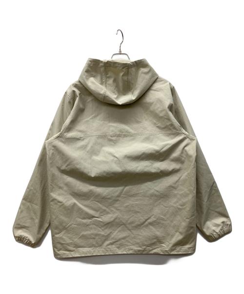 Patagonia（パタゴニア）Patagonia (パタゴニア) プルオーバーパーカー ベージュ×ネイビー サイズ:Lの古着・服飾アイテム