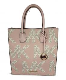 MICHEL KLEIN（ミッシェルクラン）の古着「トートバッグ」｜ピンク