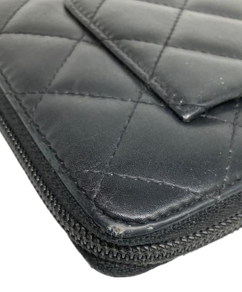 CHANEL（シャネル）CHANEL (シャネル) 長財布 ブラックの古着・服飾アイテム