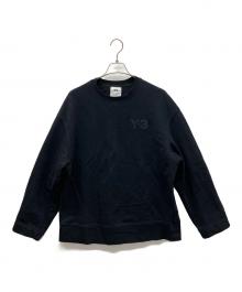 Y-3（ワイスリー）の古着「スウェット」｜ブラック