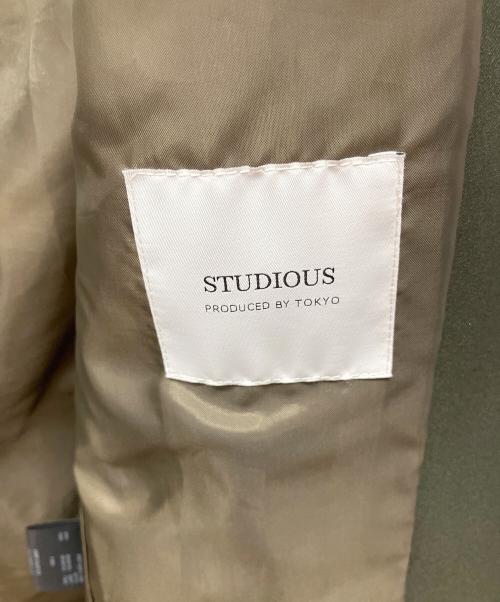 STUDIOUS（ステュディオス）STUDIOUS (ステュディオス) ダウンジャケット グリーン サイズ:M　　　　　　　　の古着・服飾アイテム